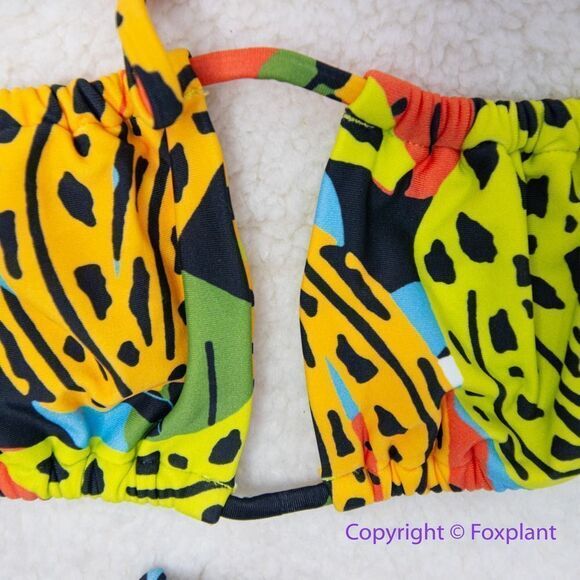 NEW  It’s Now Cool x free people bananas string bikini top,‎ size XS - Picture 8 of 11